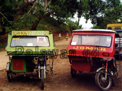 Tricycles auf Palawan